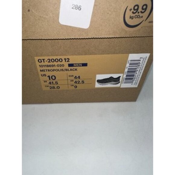 ASICS GT-2000 12 Low Metropolis Black - 1011B691-020 Men’s Size 10 - Picture 2 of 8